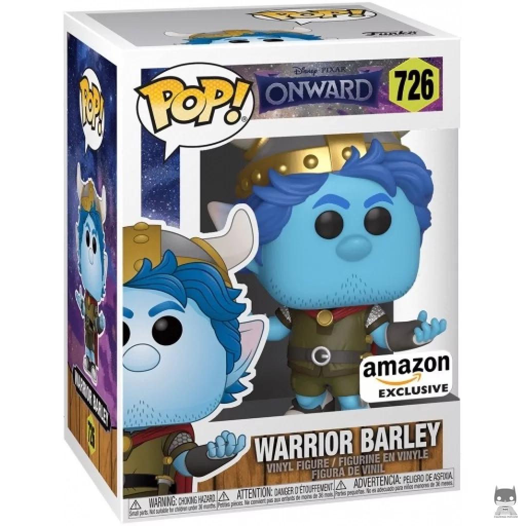 Warrior Barley Funko Pop! figure in its box