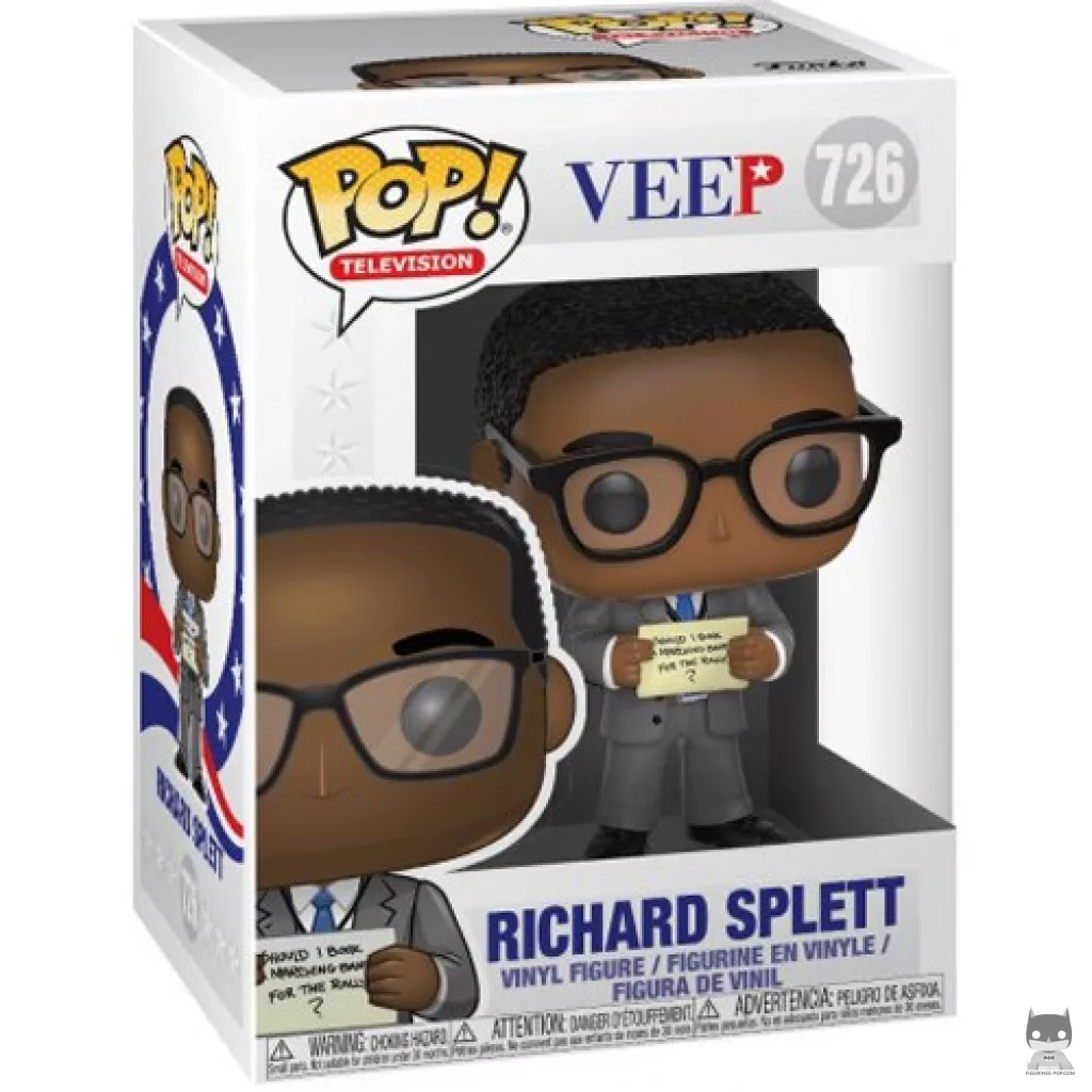 Richard Splett Funko Pop! figure in its box