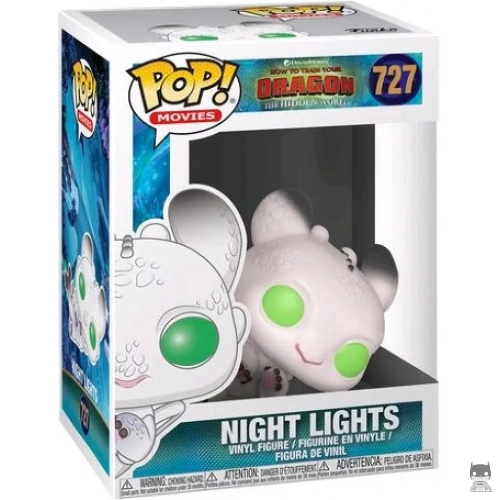 Night Lights (White) Funko Pop! figure in its box