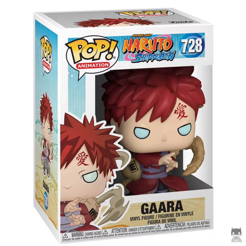 Gaara Funko Pop! figure in its box