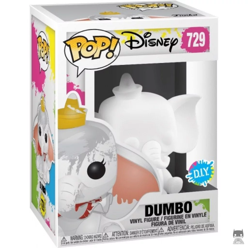 Dumbo (D.I.Y) Funko Pop! figure in its box