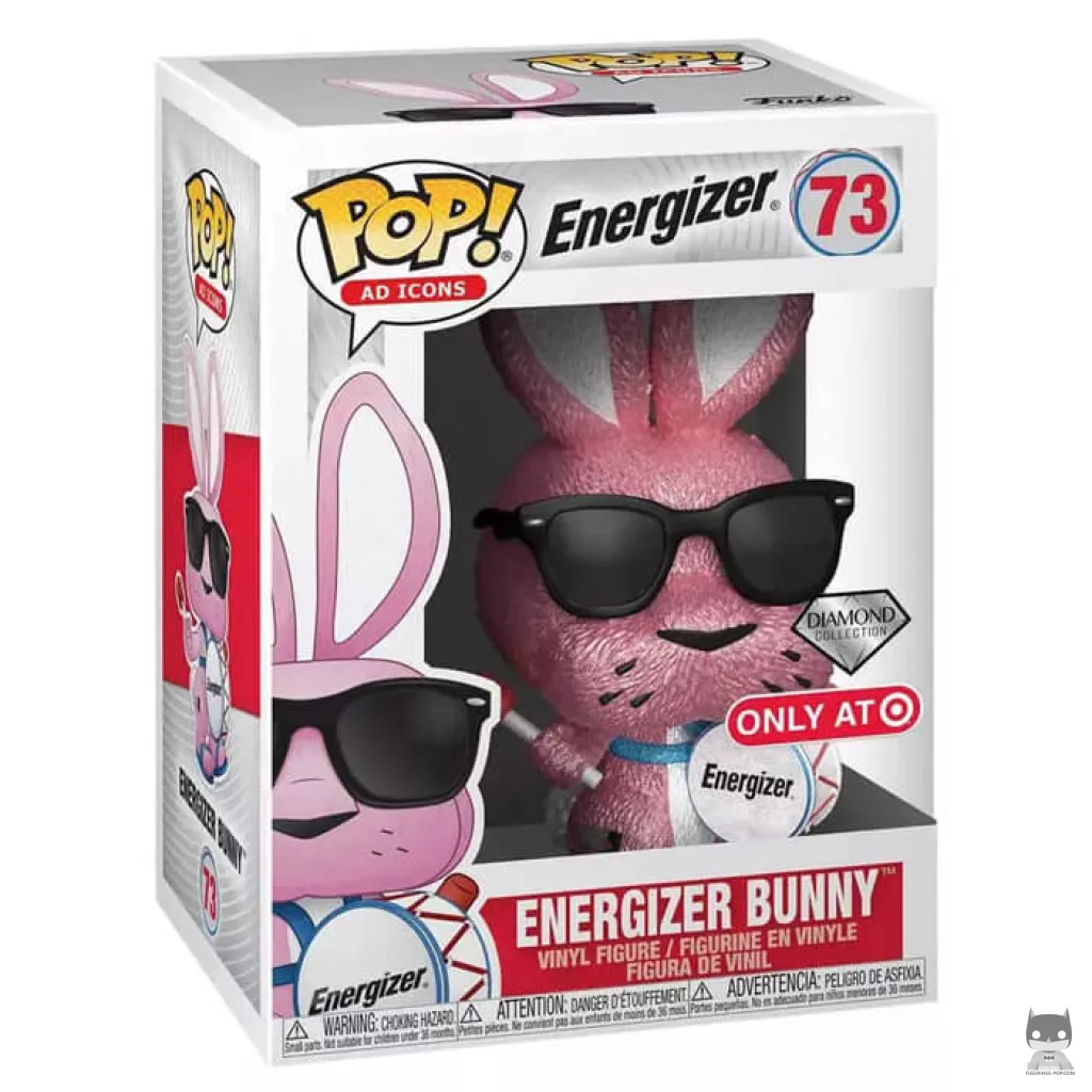 Energizer Bunny (Diamond Glitter) Funko Pop! figure in its box