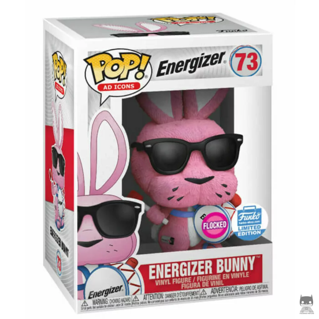 Energizer Bunny (Flocked) Funko Pop! figure in its box
