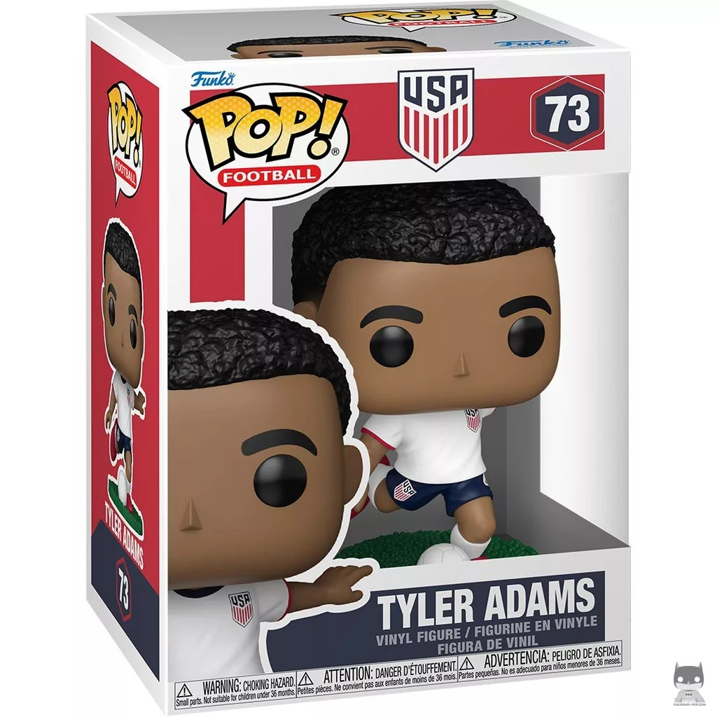 Tyler Adams (USA) Funko Pop! figure in its box