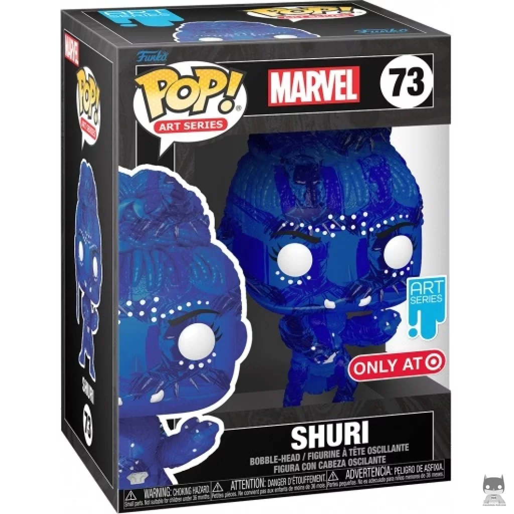 Shuri Funko Pop! figure in its box