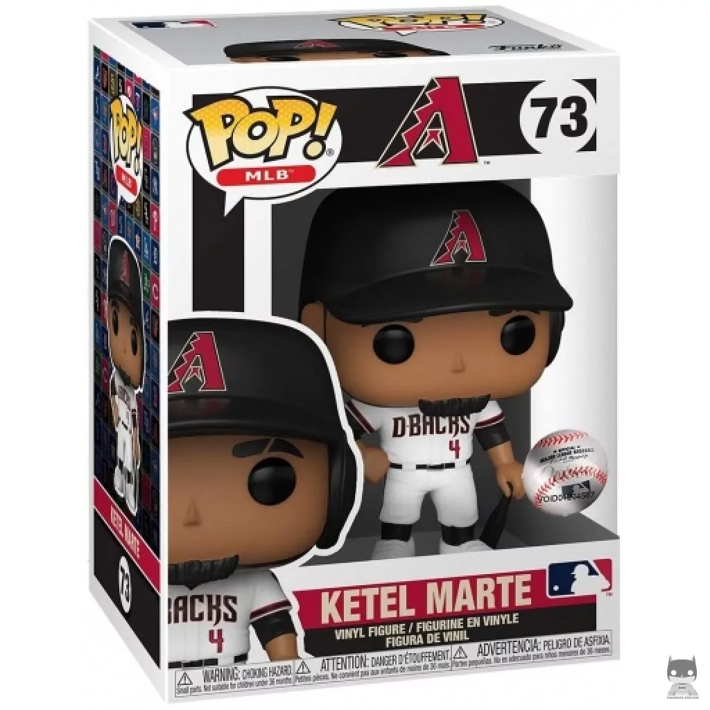 Ketel Marte Funko Pop! figure in its box