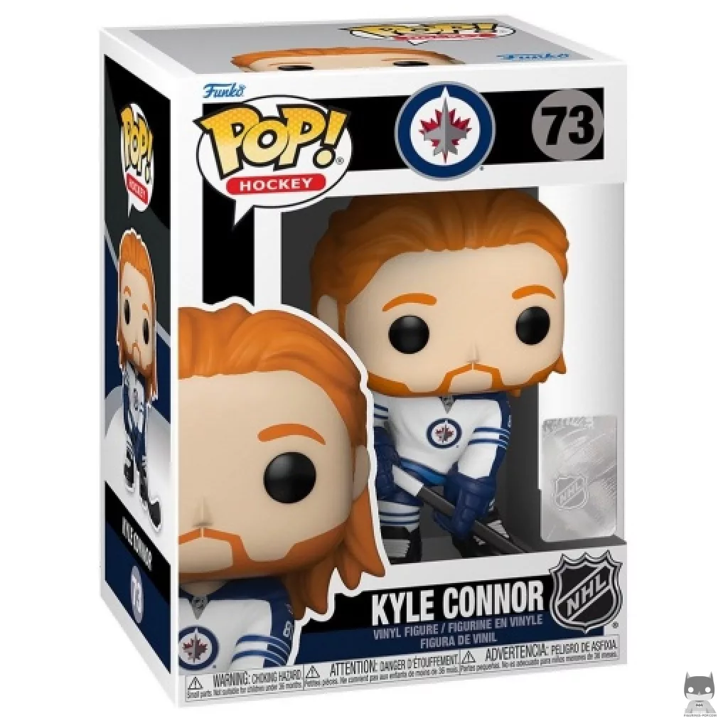 Kyle Connor Funko Pop! figure in its box