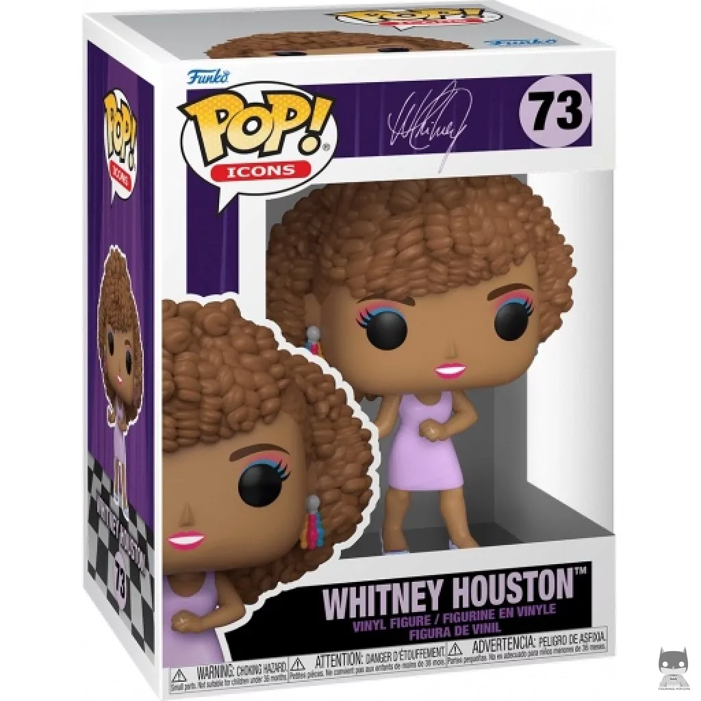 Whitney Houston (I Wanna Dance With Somebody) Funko Pop! figure in its box
