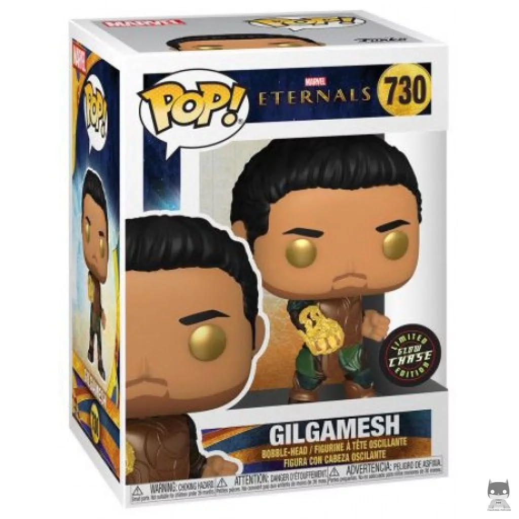 Gilgamesh (Chase & Glow in the Dark) Funko Pop! figure in its box