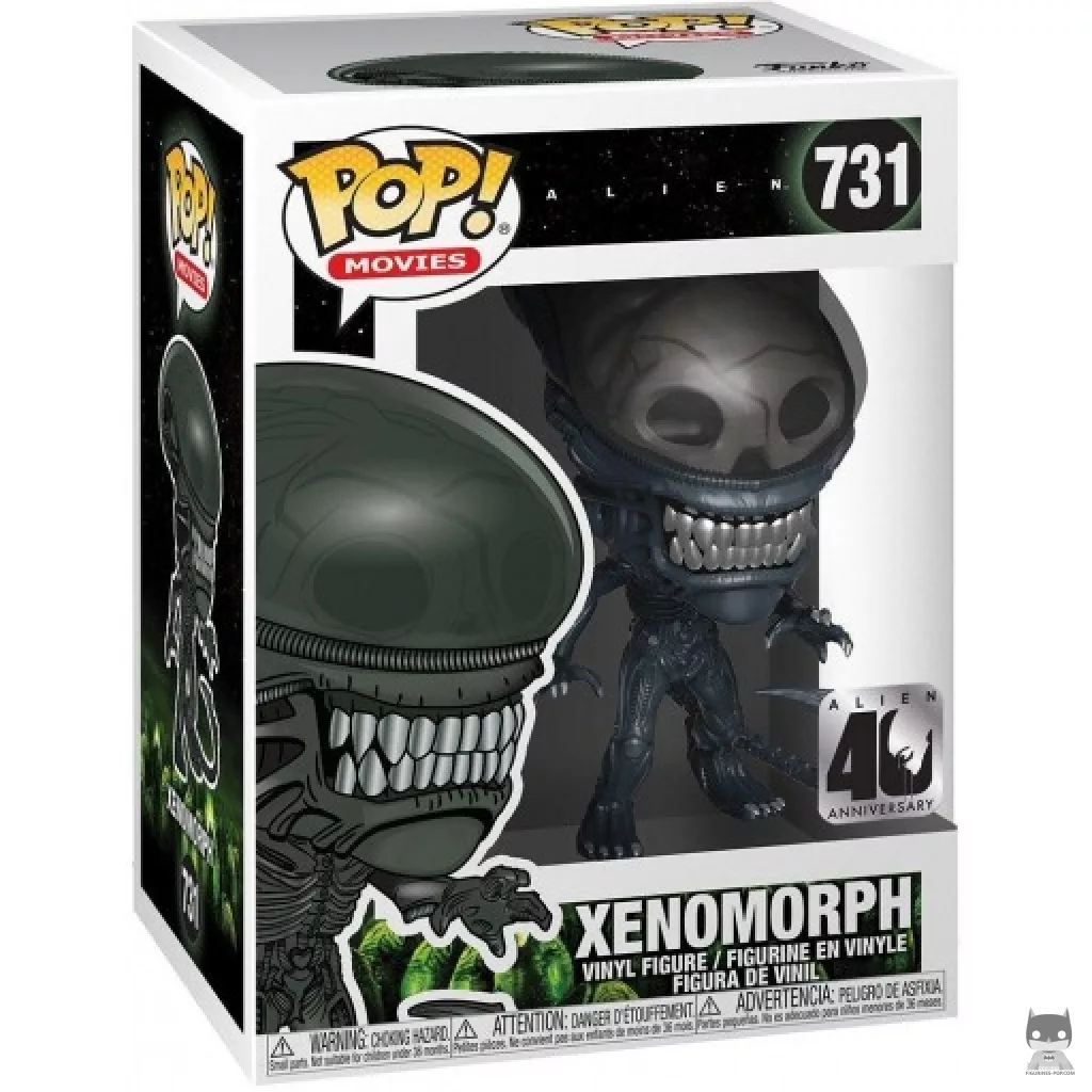 Xenomorph Funko Pop! figure in its box