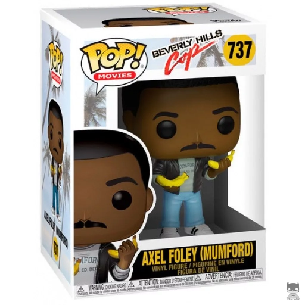 Axel Foley (Mumford) Funko Pop! figure in its box