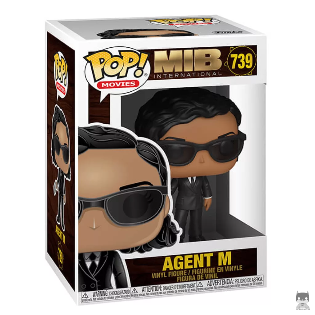 Agent M Funko Pop! figure in its box