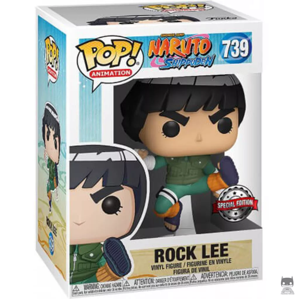 Rock Lee Funko Pop! figure in its box
