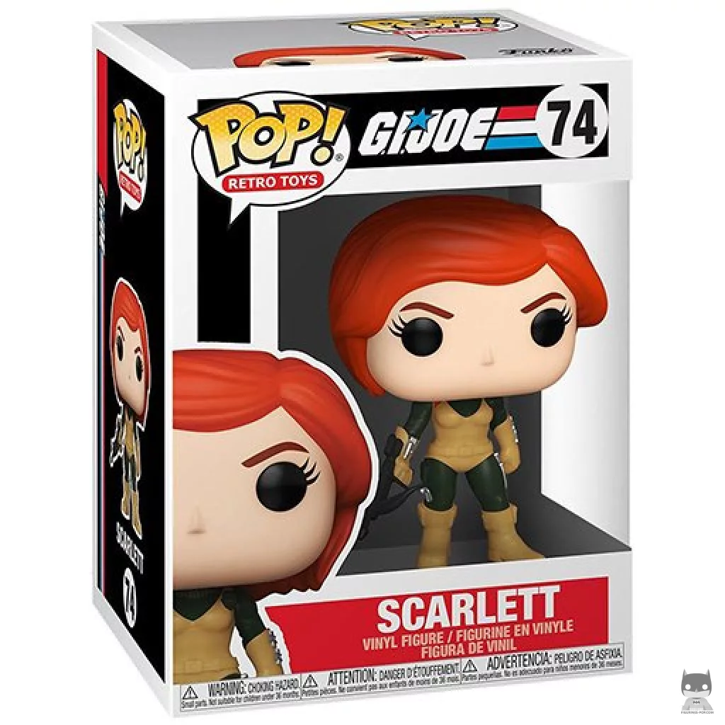 Scarlett Funko Pop! figure in its box