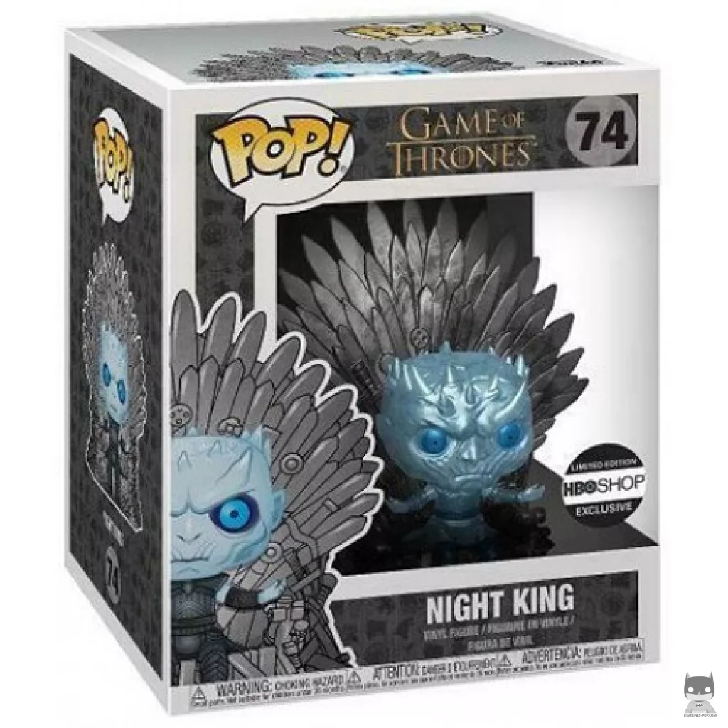Night King (Iron Throne) (Metallic) Funko Pop! figure in its box