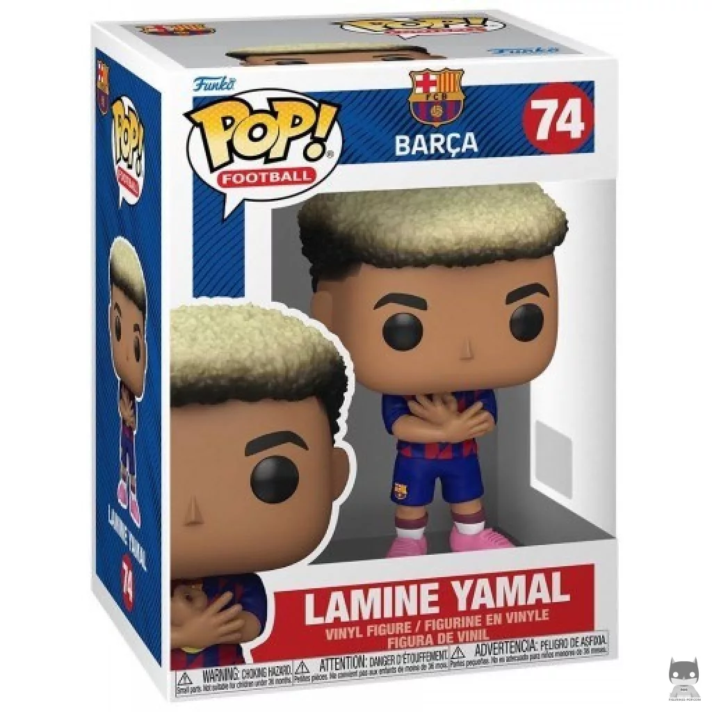 Lamine Yamal (FC Barcelona) Funko Pop! figure in its box
