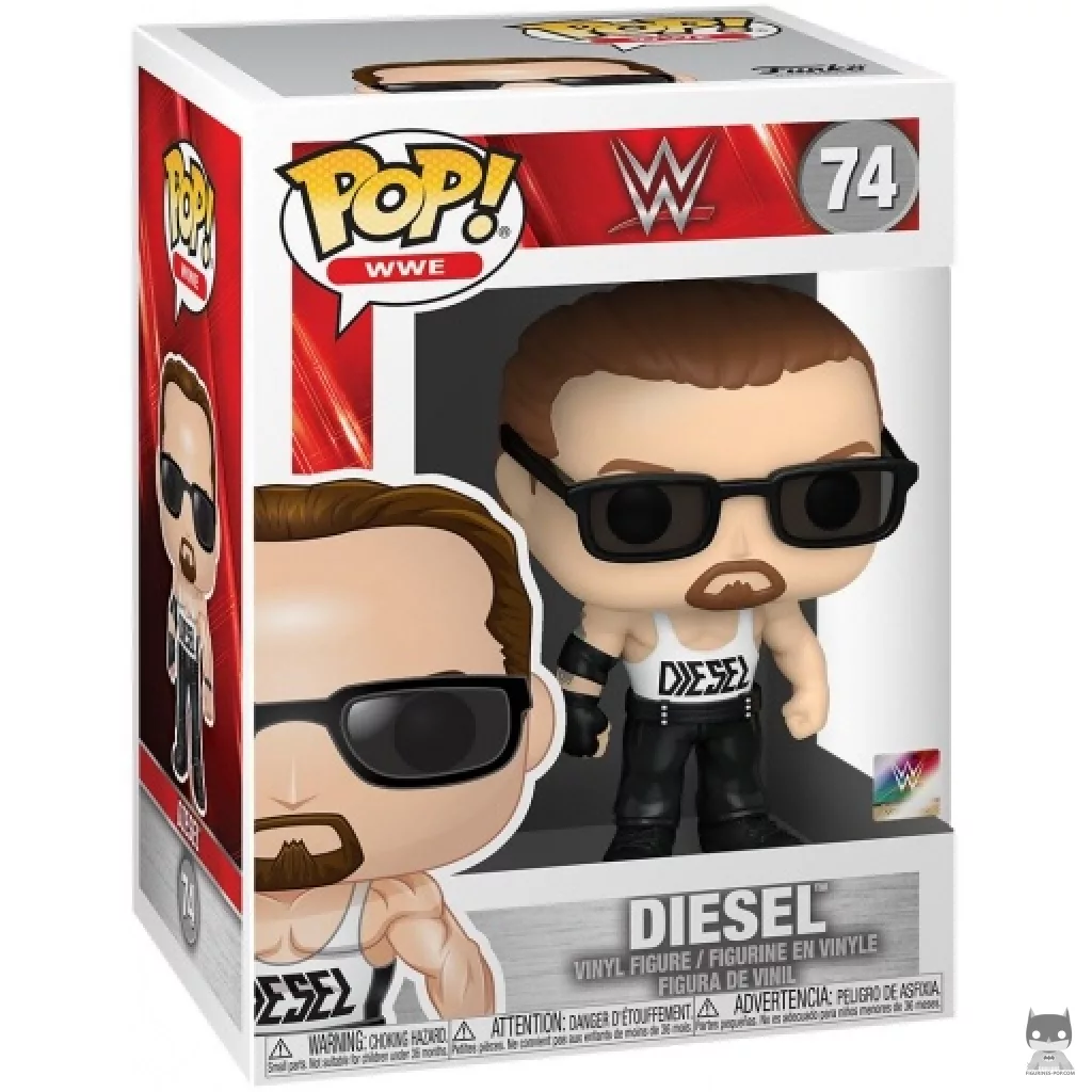 Diesel Funko Pop! figure in its box