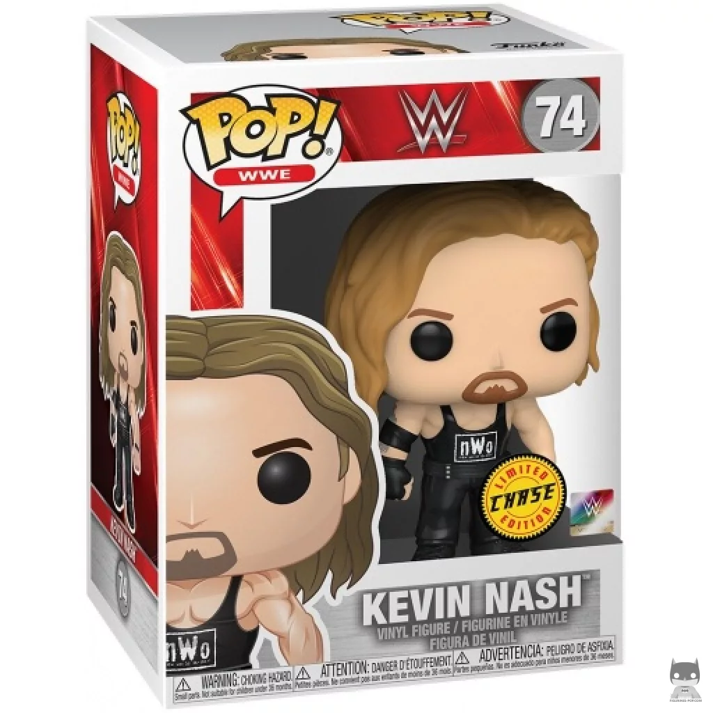 Kevin Nash (Chase) Funko Pop! figure in its box