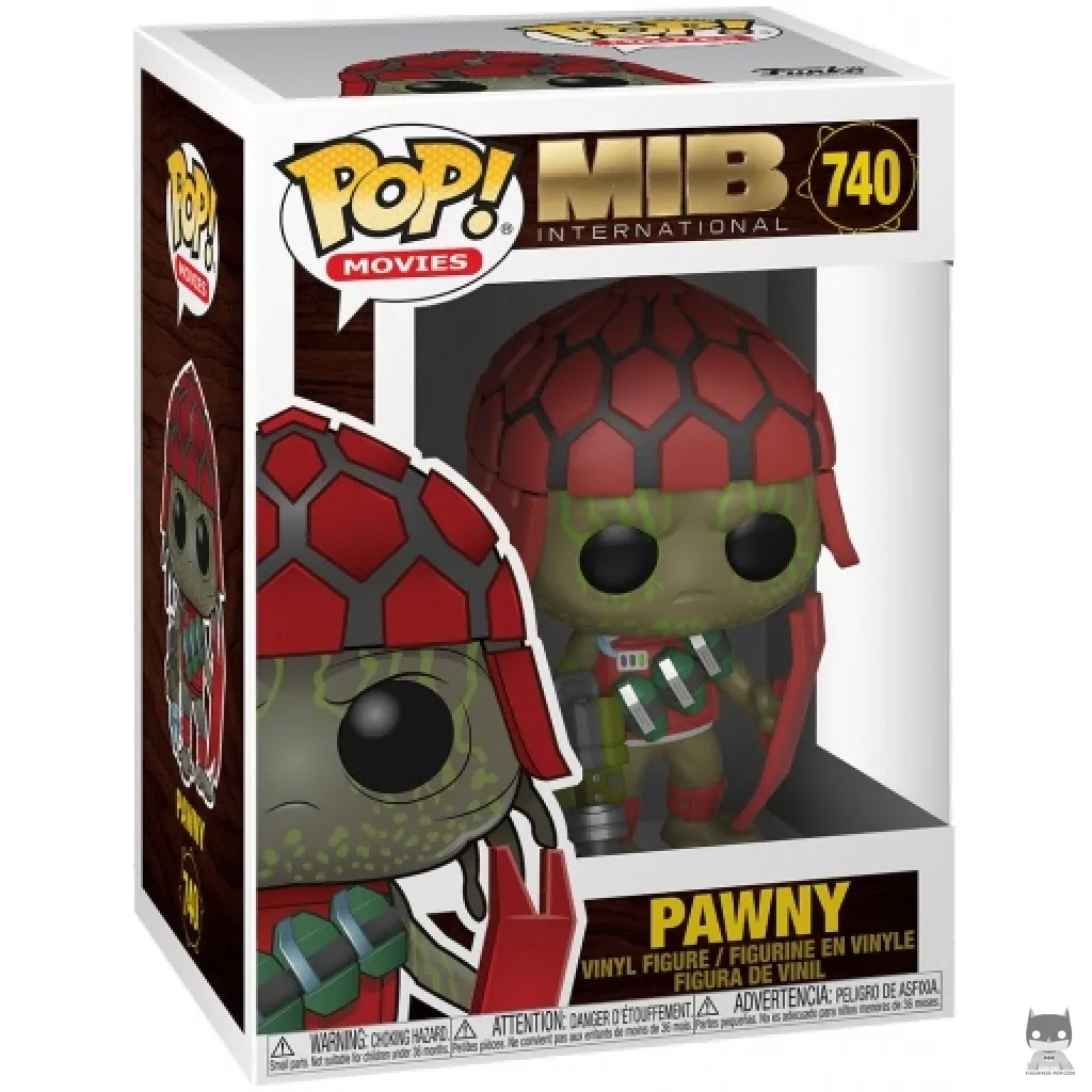 Pawny Funko Pop! figure in its box