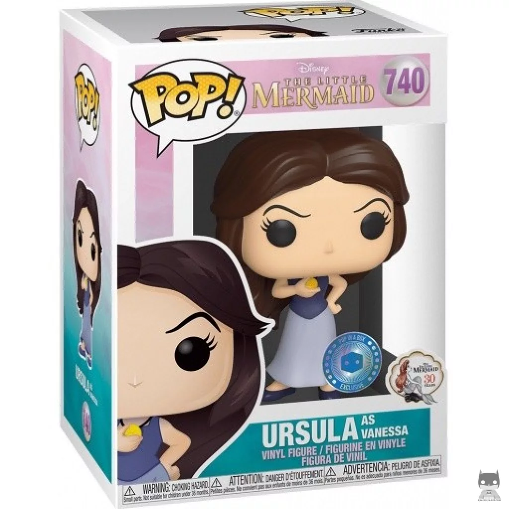 Ursula as Vanessa Funko Pop! figure in its box