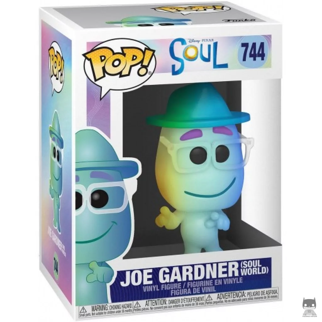 Joe Gardner (Soul World) Funko Pop! figure in its box