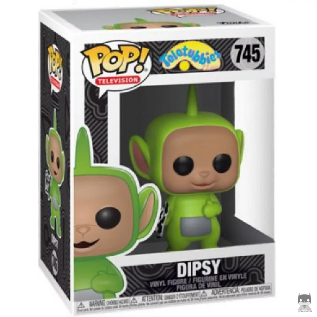 Dipsy Funko Pop! figure in its box