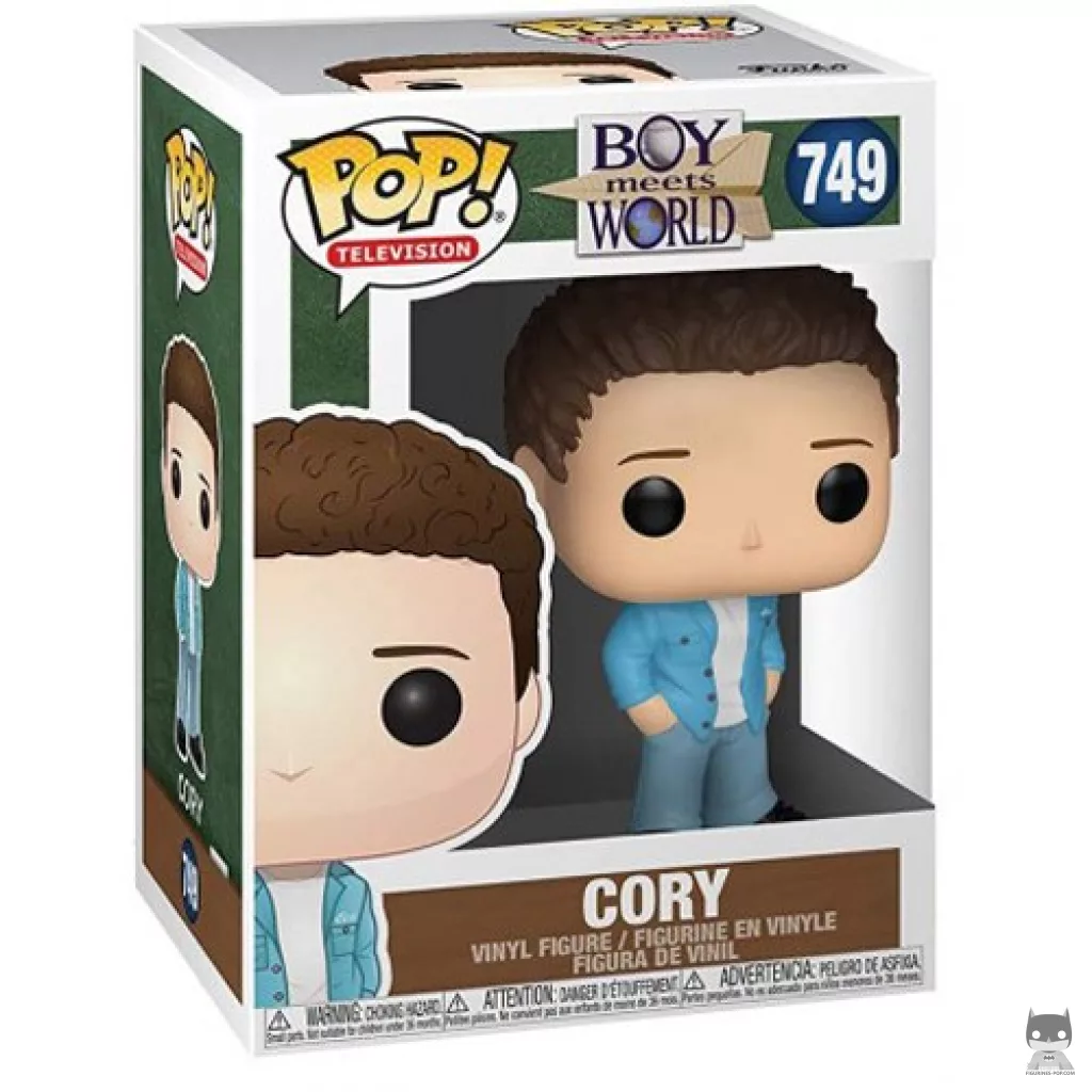 Cory Funko Pop! figure in its box