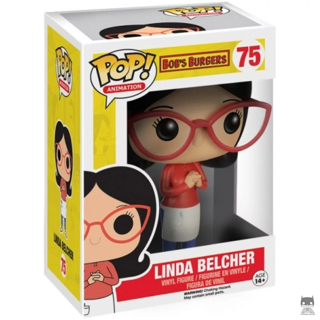 Linda Belcher Funko Pop! figure in its box