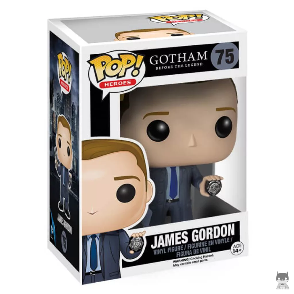 James Gordon Funko Pop! figure in its box