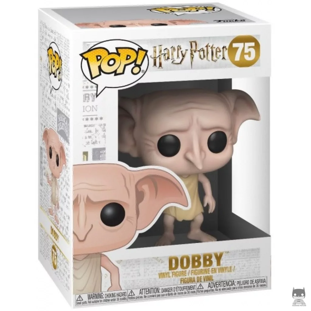 Dobby Snapping Funko Pop! figure in its box