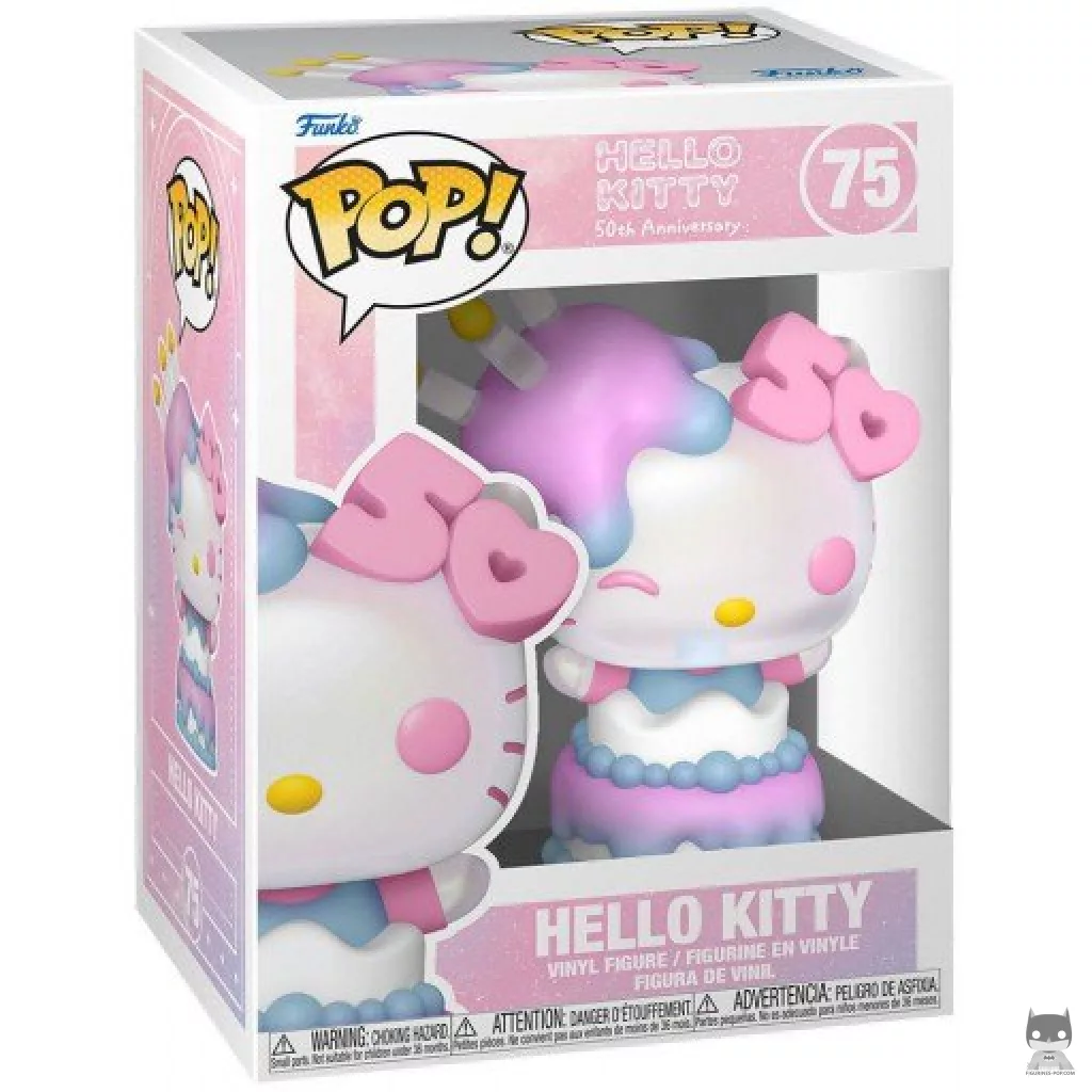 Hello Kitty (50th Anniversary) Funko Pop! figure in its box