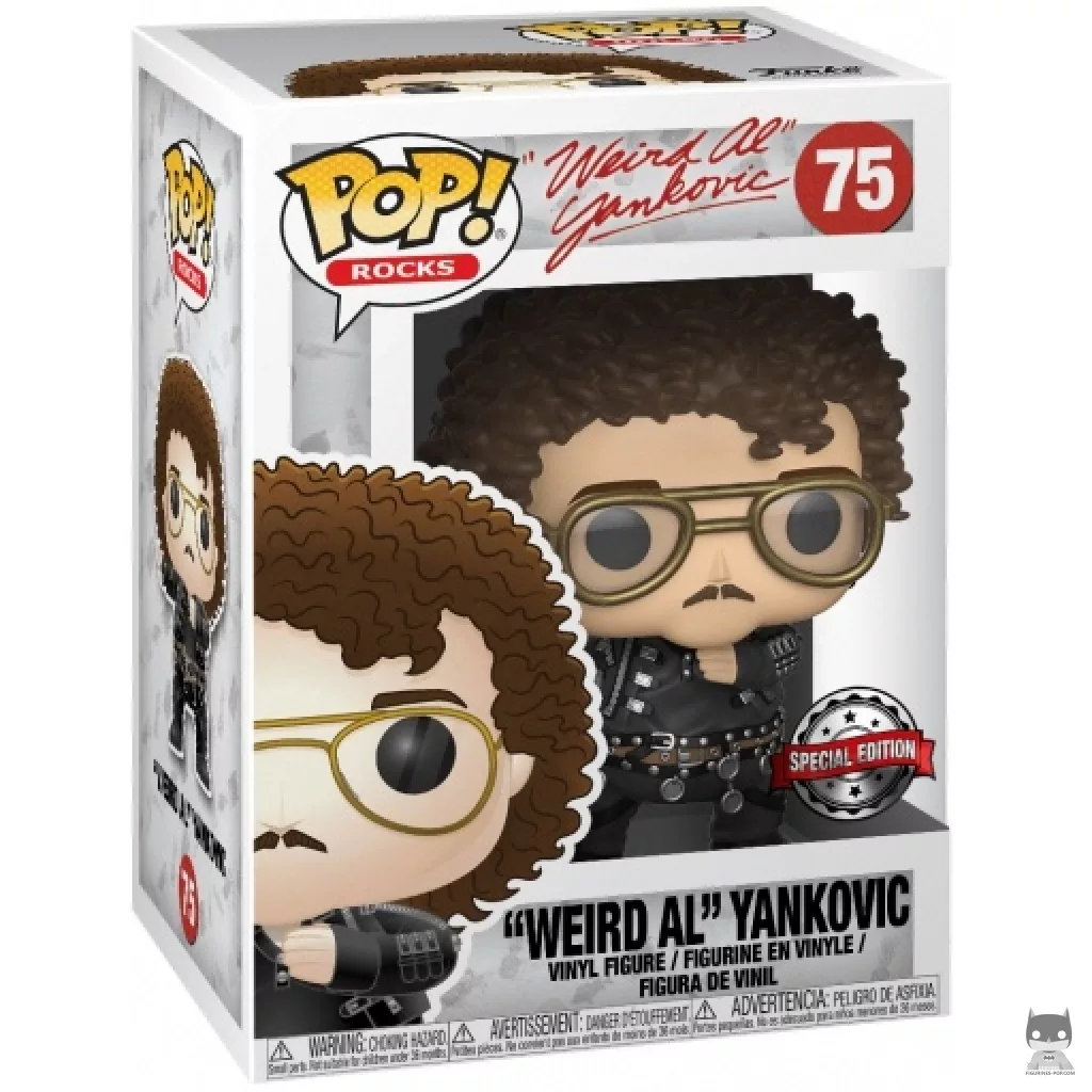 Weird Al Yankovic Fat Funko Pop! figure in its box