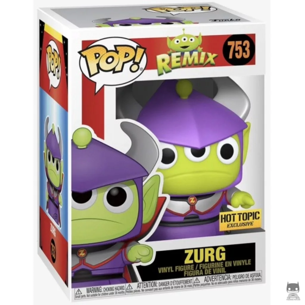 Zurg (Metallic) Funko Pop! figure in its box