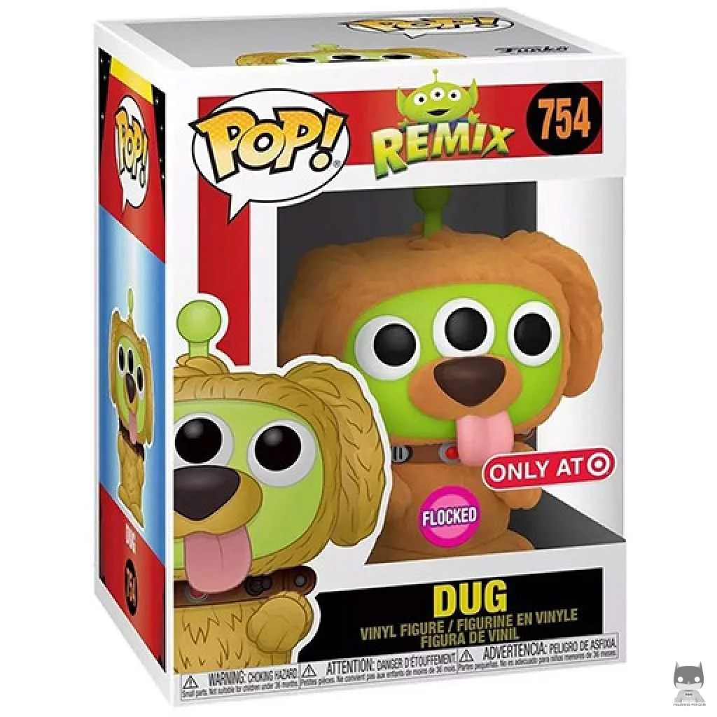 Dug (Flocked) Funko Pop! figure in its box