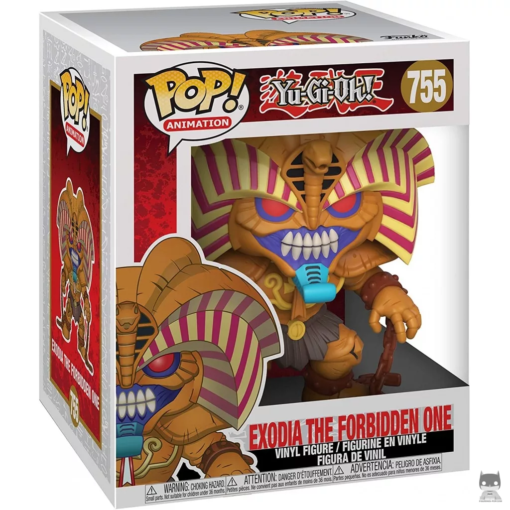 Exodia (Supersized) Funko Pop! figure in its box