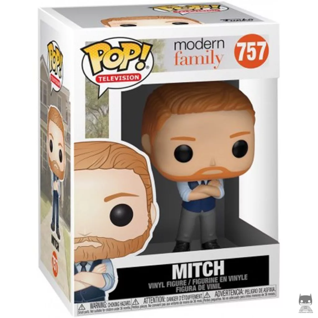 Mitch Funko Pop! figure in its box