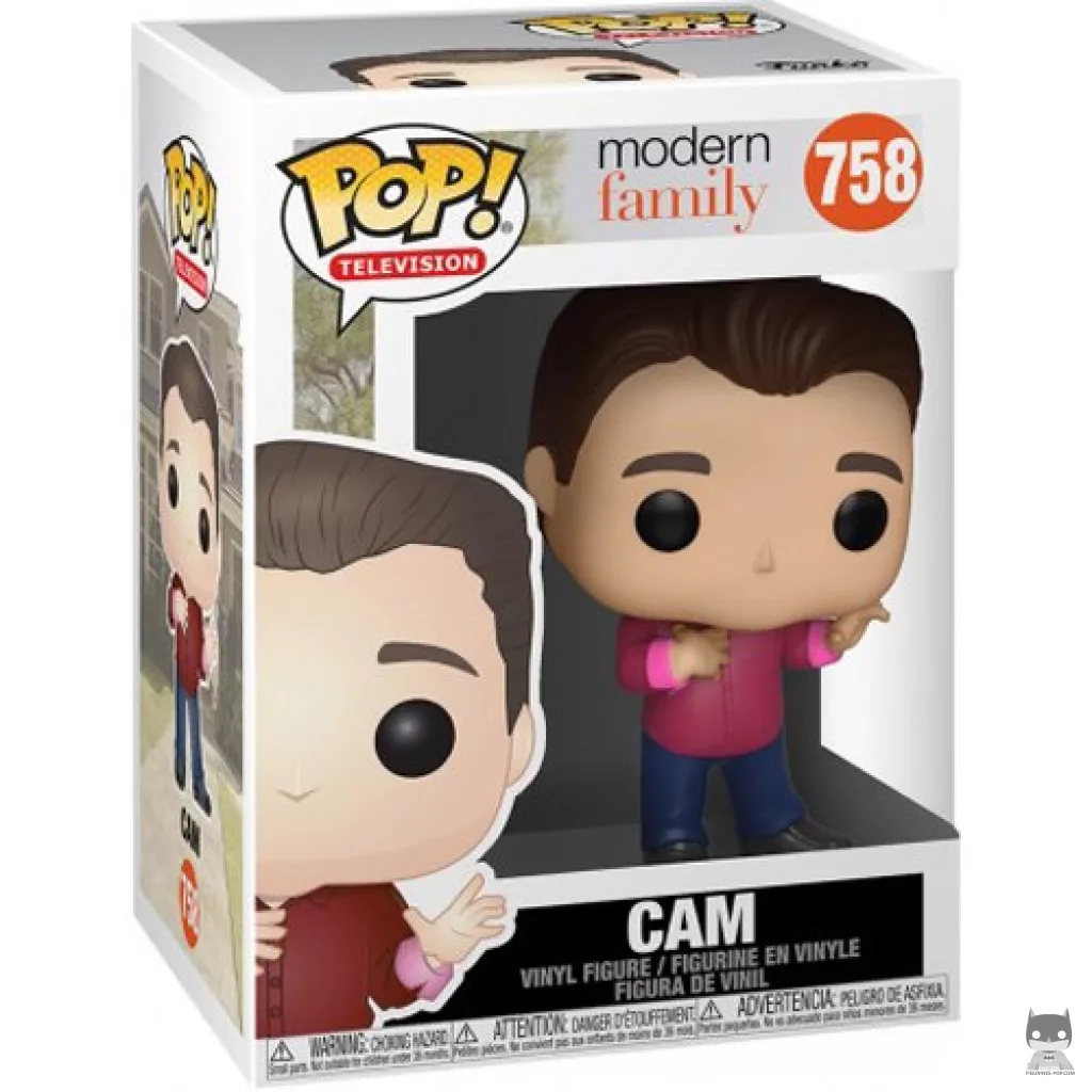 Cam Funko Pop! figure in its box
