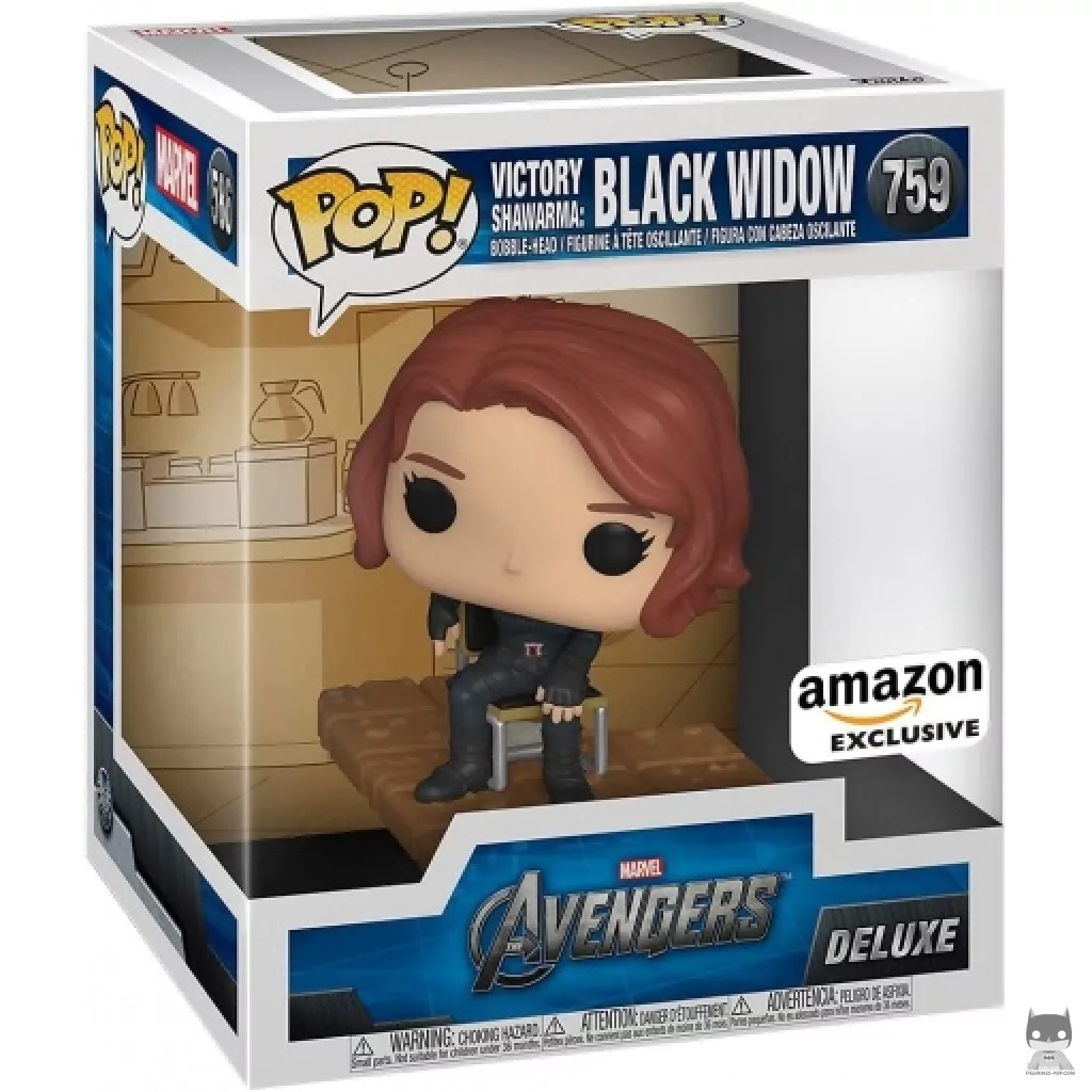 Victory Shawarma : Black Widow Funko Pop! figure in its box