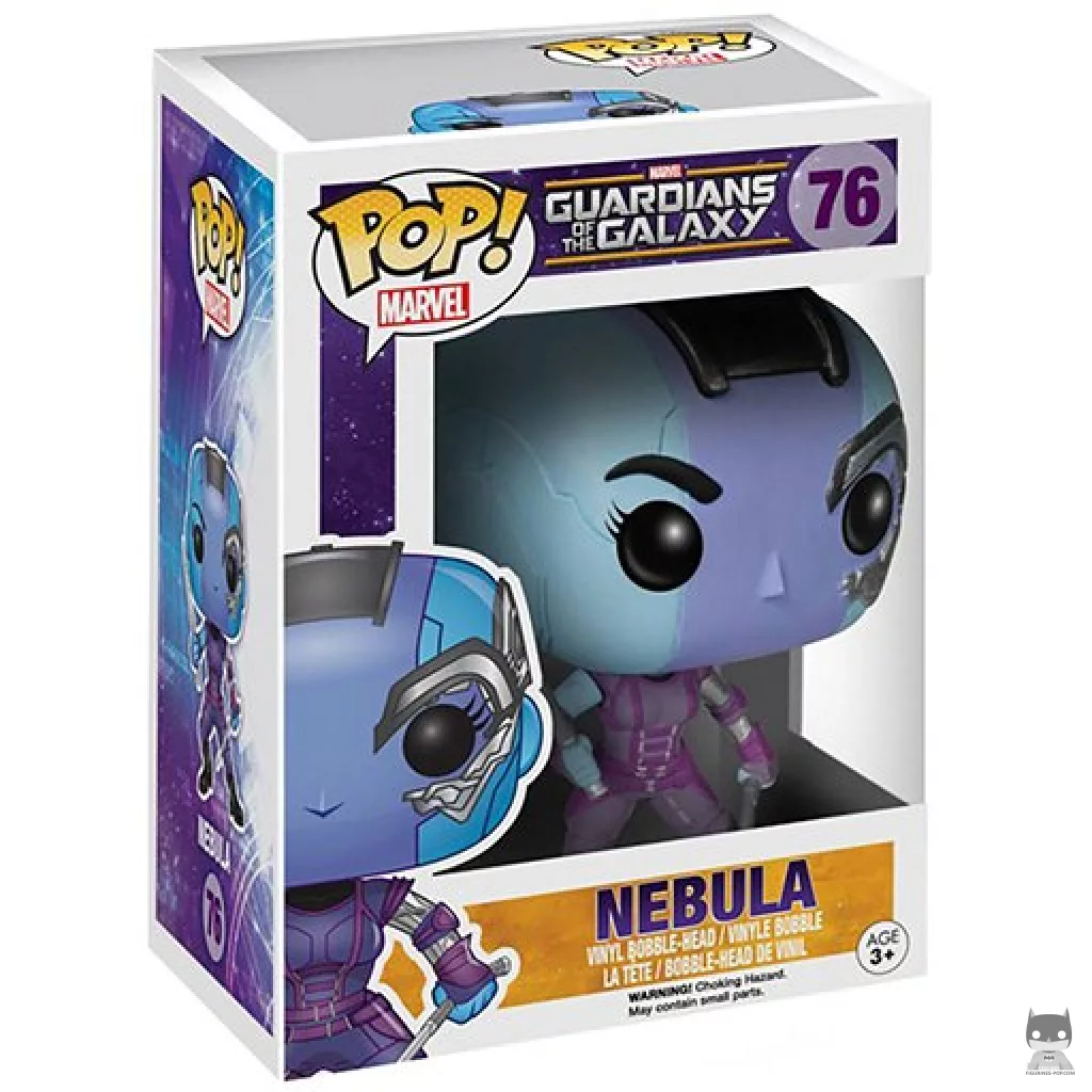 Nebula Funko Pop! figure in its box