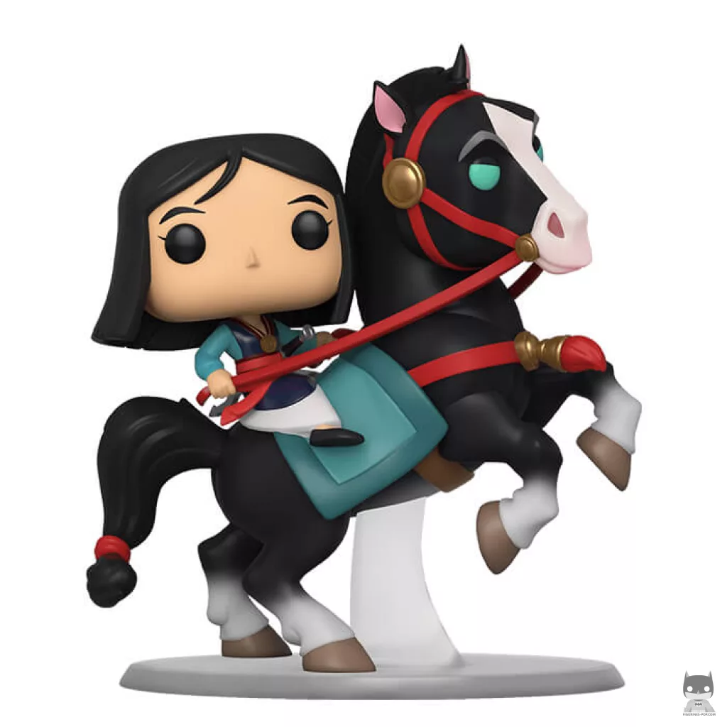Mulan riding Khan Funko Pop! figure (Mulan)
