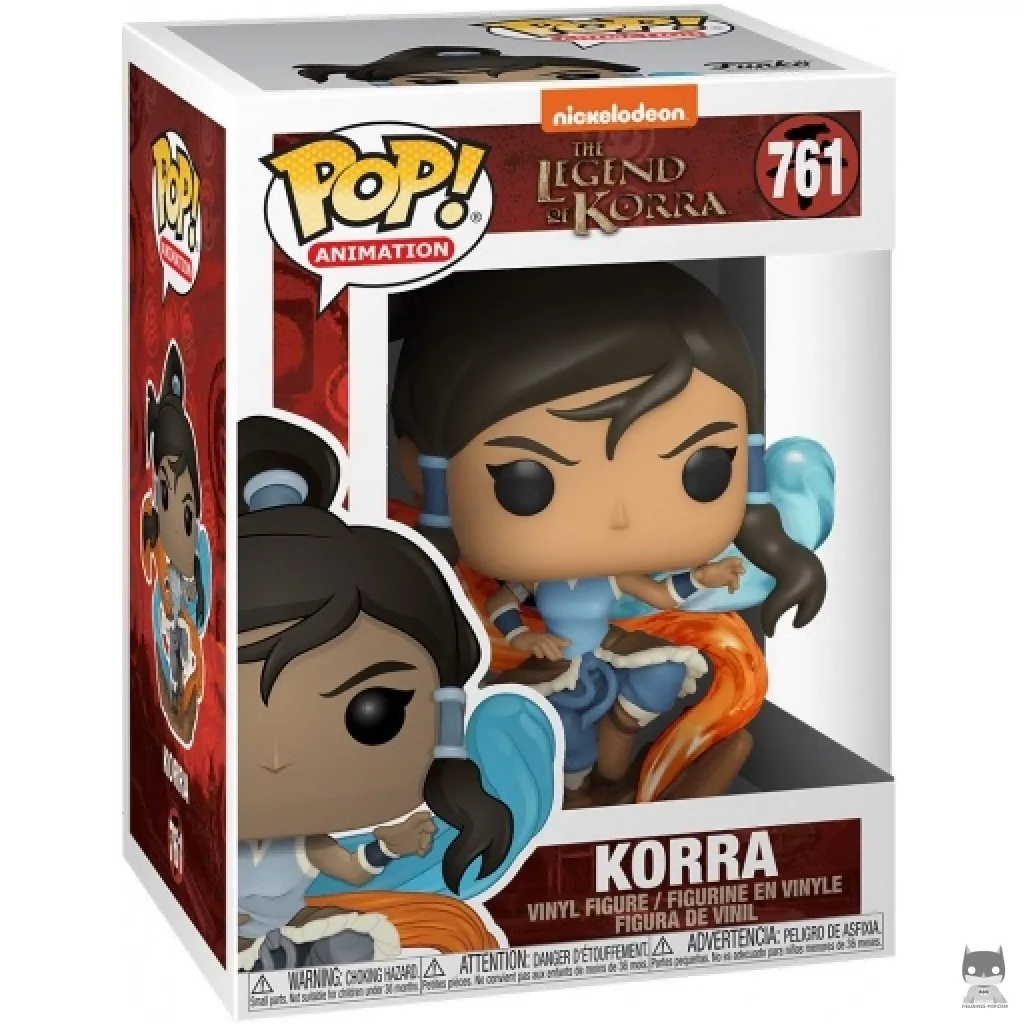 Korra Funko Pop! figure in its box