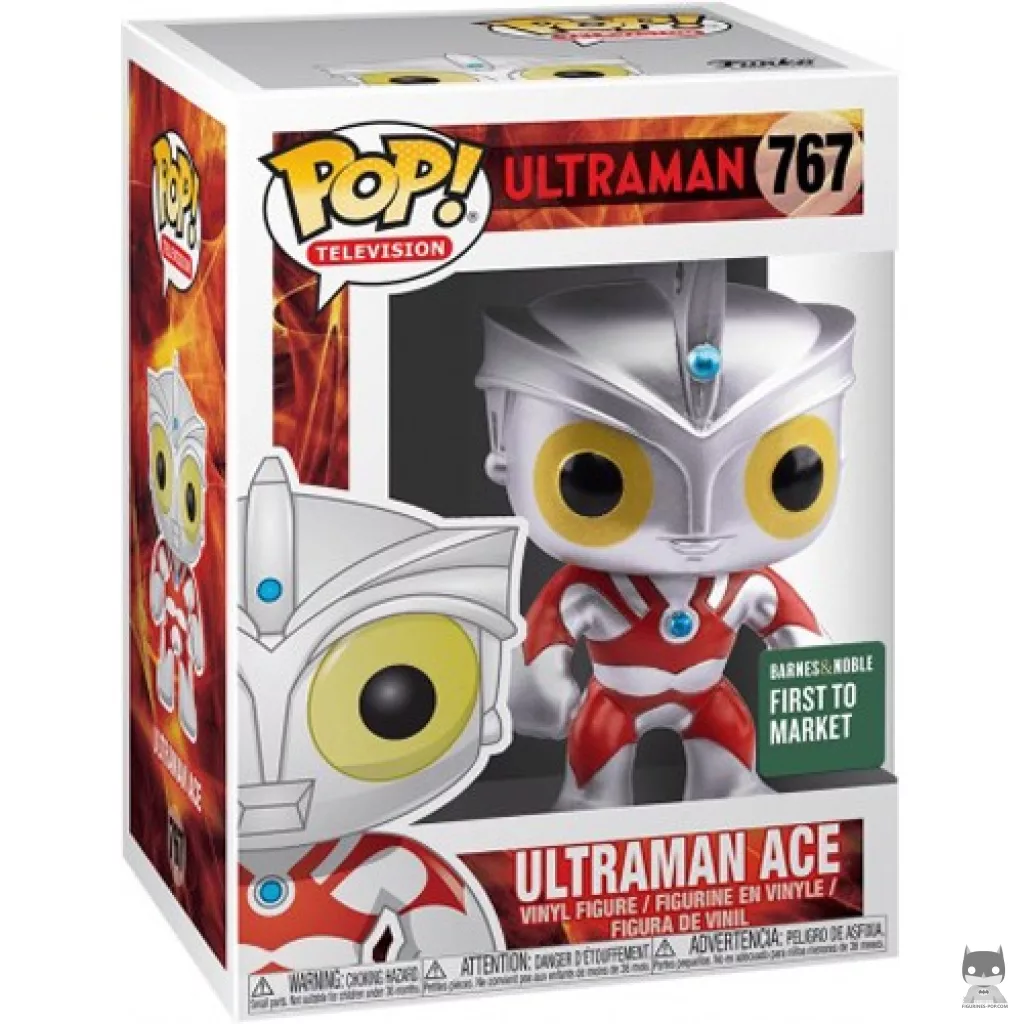 Ultraman Ace Funko Pop! figure in its box