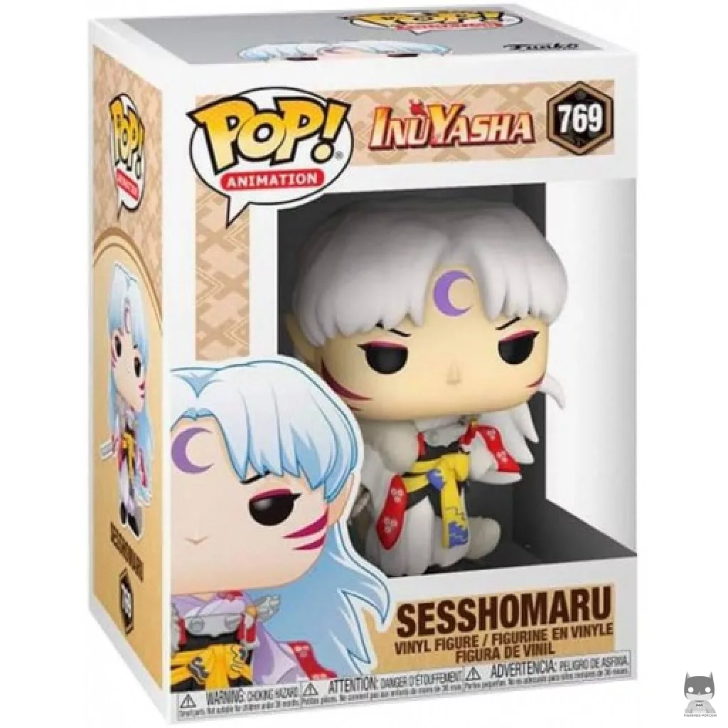 Sesshomaru Funko Pop! figure in its box