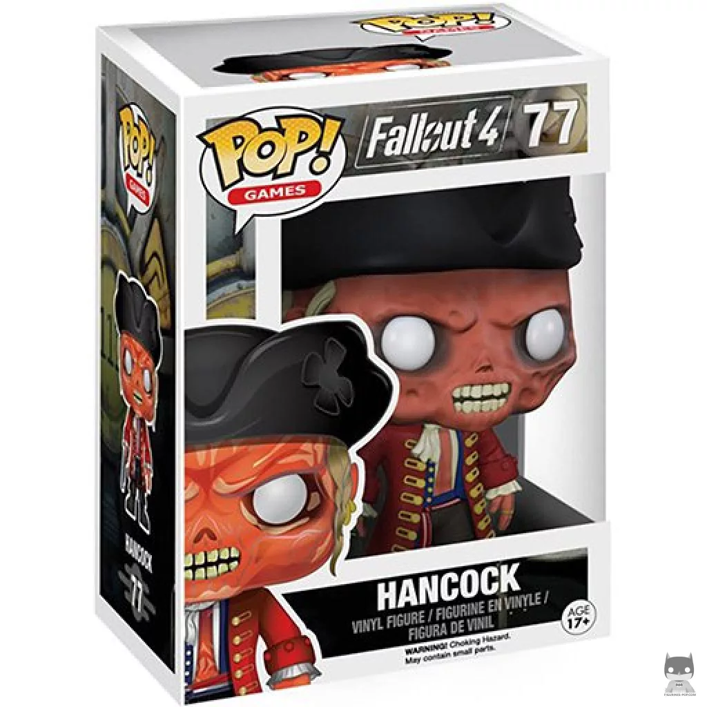 Hancock Funko Pop! figure in its box