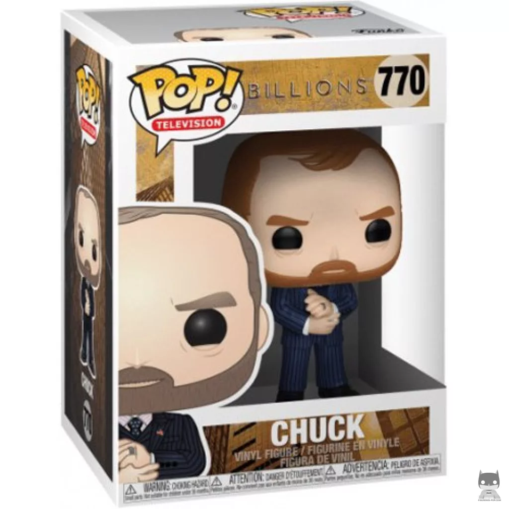Chuck Funko Pop! figure in its box