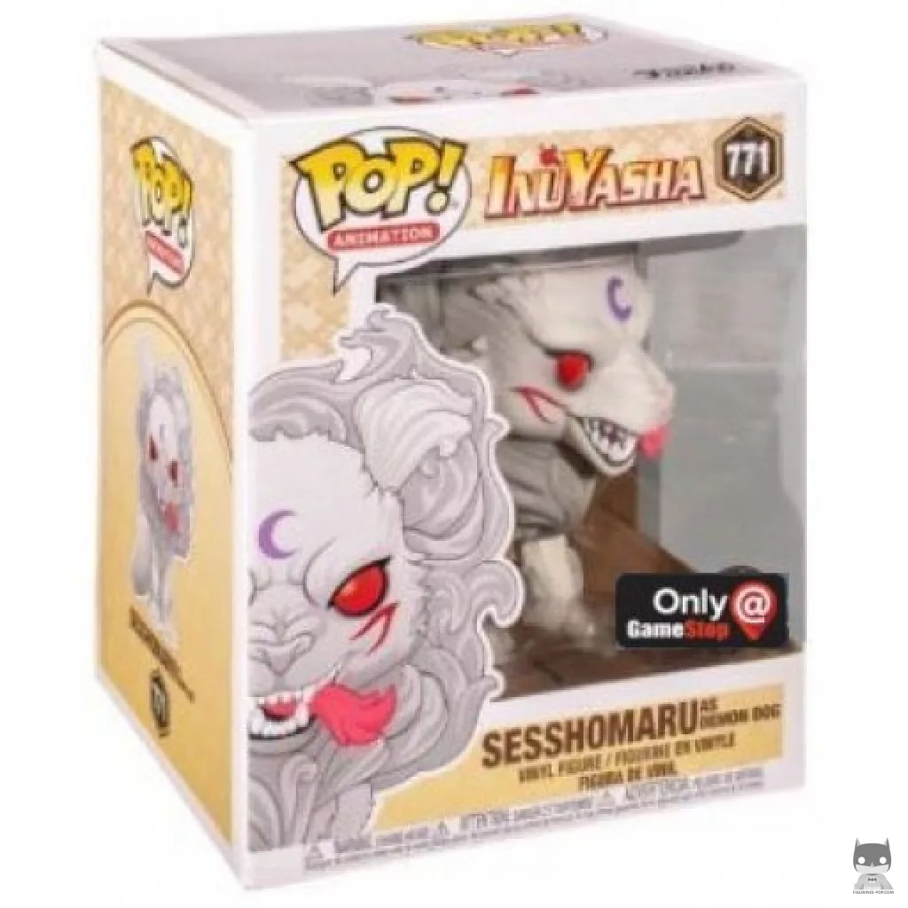 Sesshomaru as Demon Dog (Supersized) Funko Pop! figure in its box