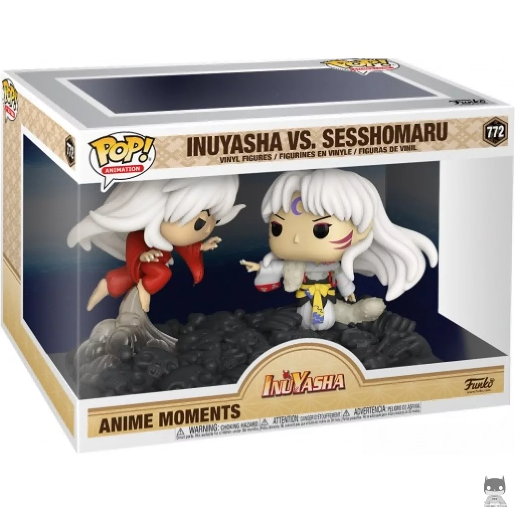 Inuyasha vs Sesshomaru Funko Pop! figure in its box