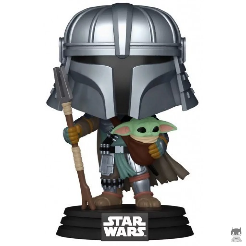 Mandalorian with Grogu (Samurai) Funko Pop! figure (Star Wars (Artist Series))
