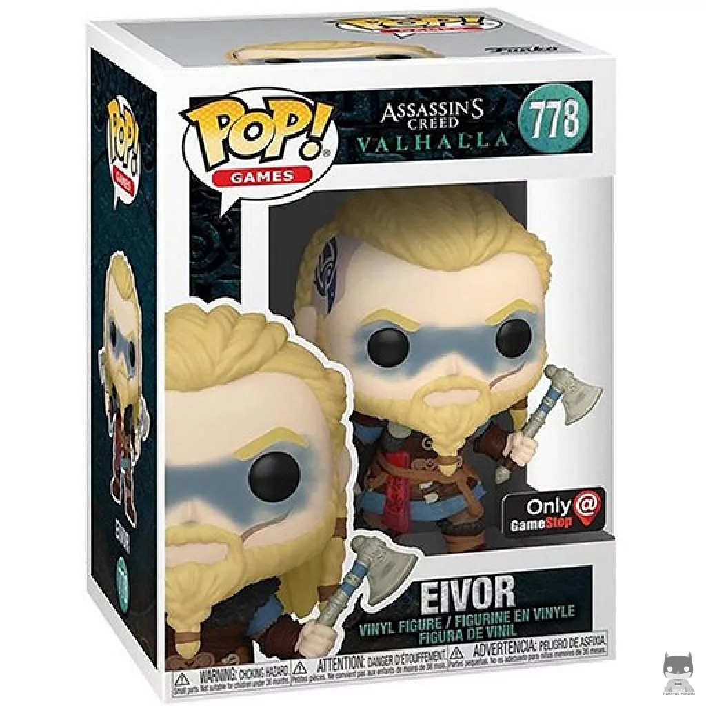 Eivor Funko Pop! figure in its box