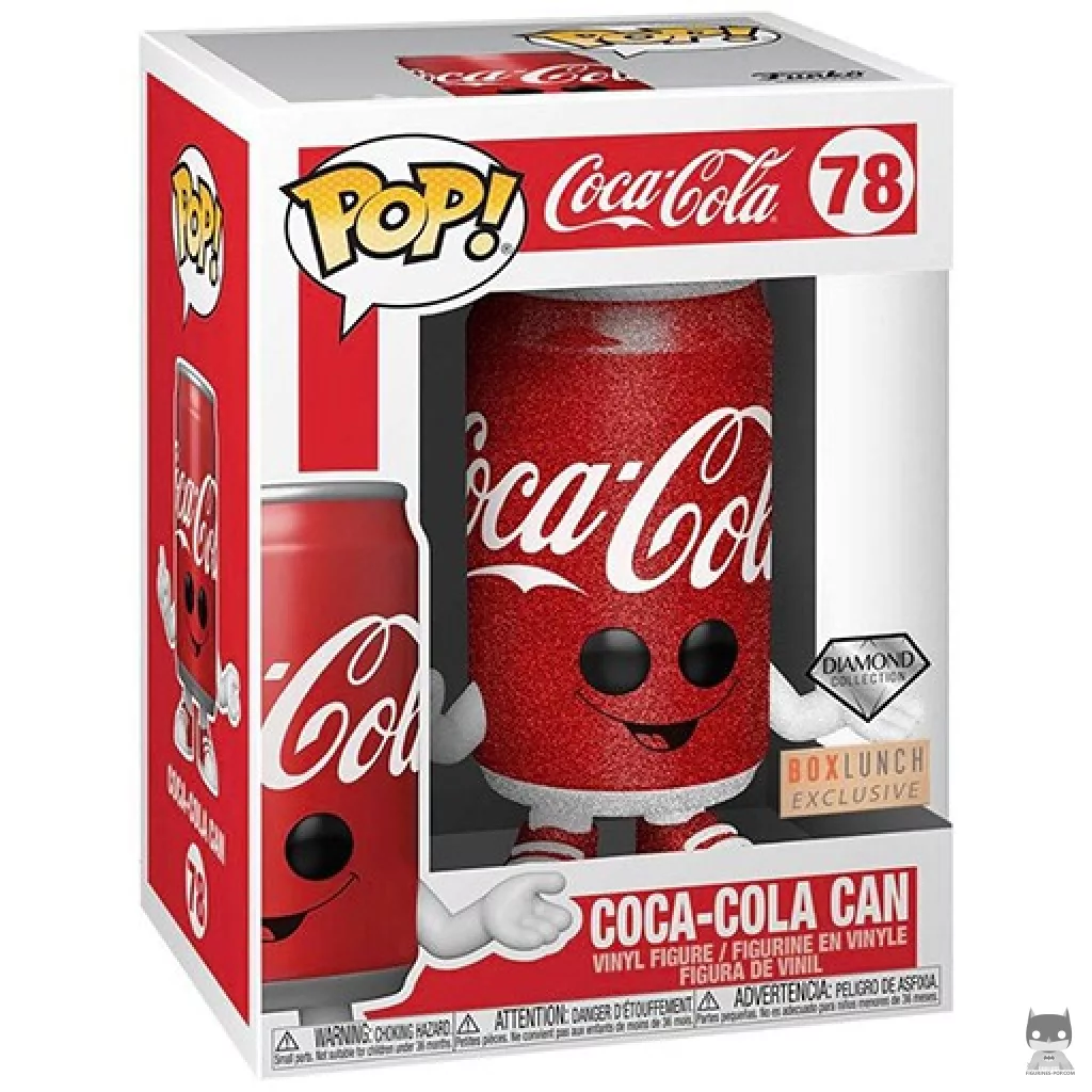 Coca-Cola Can (Diamond Glitter) Funko Pop! figure in its box